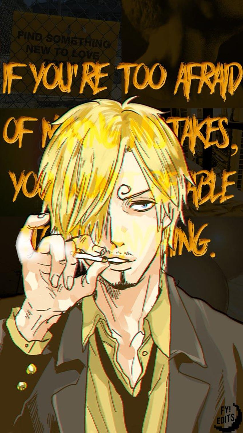 Sanji One Piece Iphone Hd Phone Wallpaper 