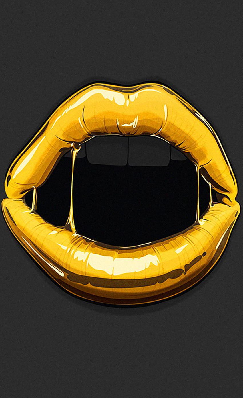 golden lips iPhone 4s iPhone iPad [] for your , Mobile & Tablet. Explore Gold Lips . Red Lips , Lips , Lips HD phone wallpaper