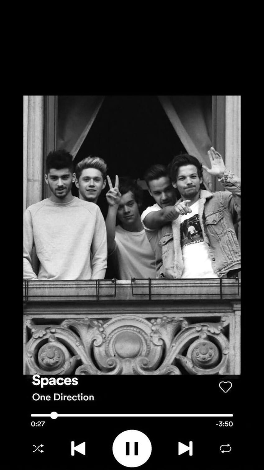 One Direction-Songs, One Direction Black and White HD-Handy-Hintergrundbild
