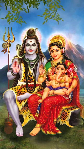 Lord shiva parvati background HD wallpapers | Pxfuel