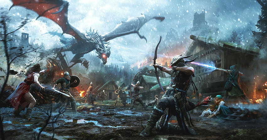The Elder Scrolls: Legends, Helden von Skyrim, , Spiele, Skyrim HD-Hintergrundbild