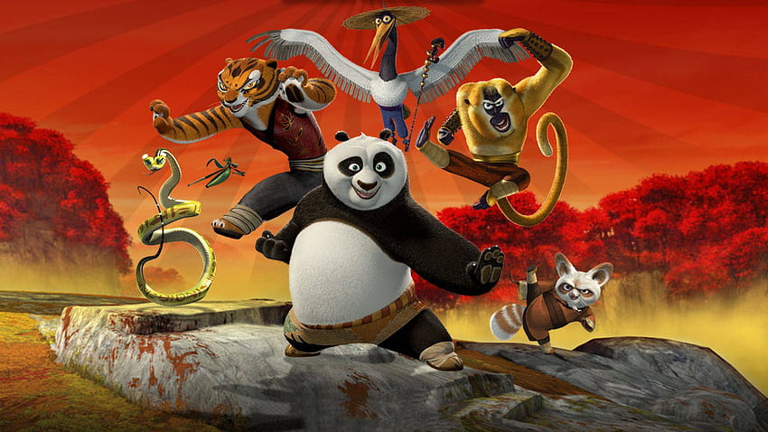 latar belakang kungfu panda 2. kungfu panda Wallpaper HD