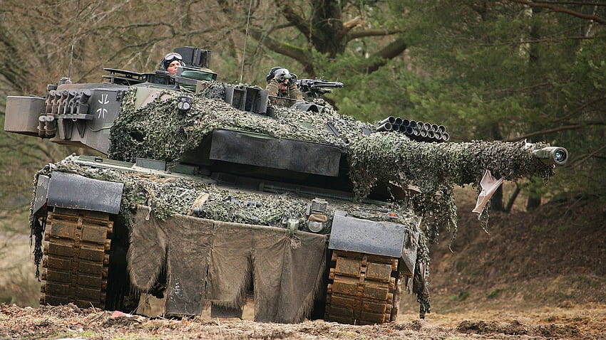 Leopard 2, czołg podstawowy, czołg, niemiecki, pojazd wojskowy, Bundeswehr Tapeta HD