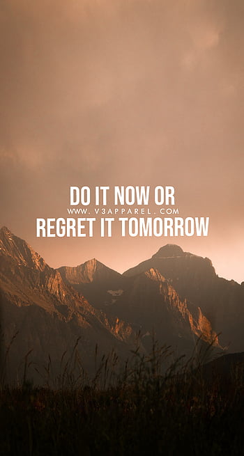 Do it now, do it now, success, motivation, quotes, HD phone wallpaper |  Peakpx