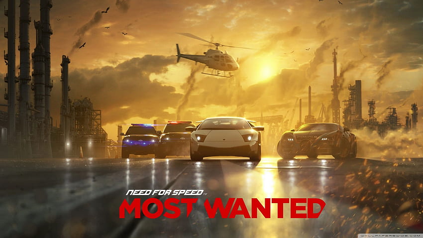 Need for Speed ​​Most Wanted 2012 Ultra Background untuk : Widescreen & UltraWide & Laptop : Multi Display, Dual Monitor : Tablet : Smartphone Wallpaper HD