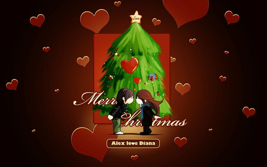 Christmas Love HD wallpaper