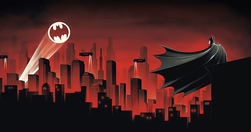 Fledermaussignal Batman Dc Comics Gotham City - Auflösung: HD-Hintergrundbild