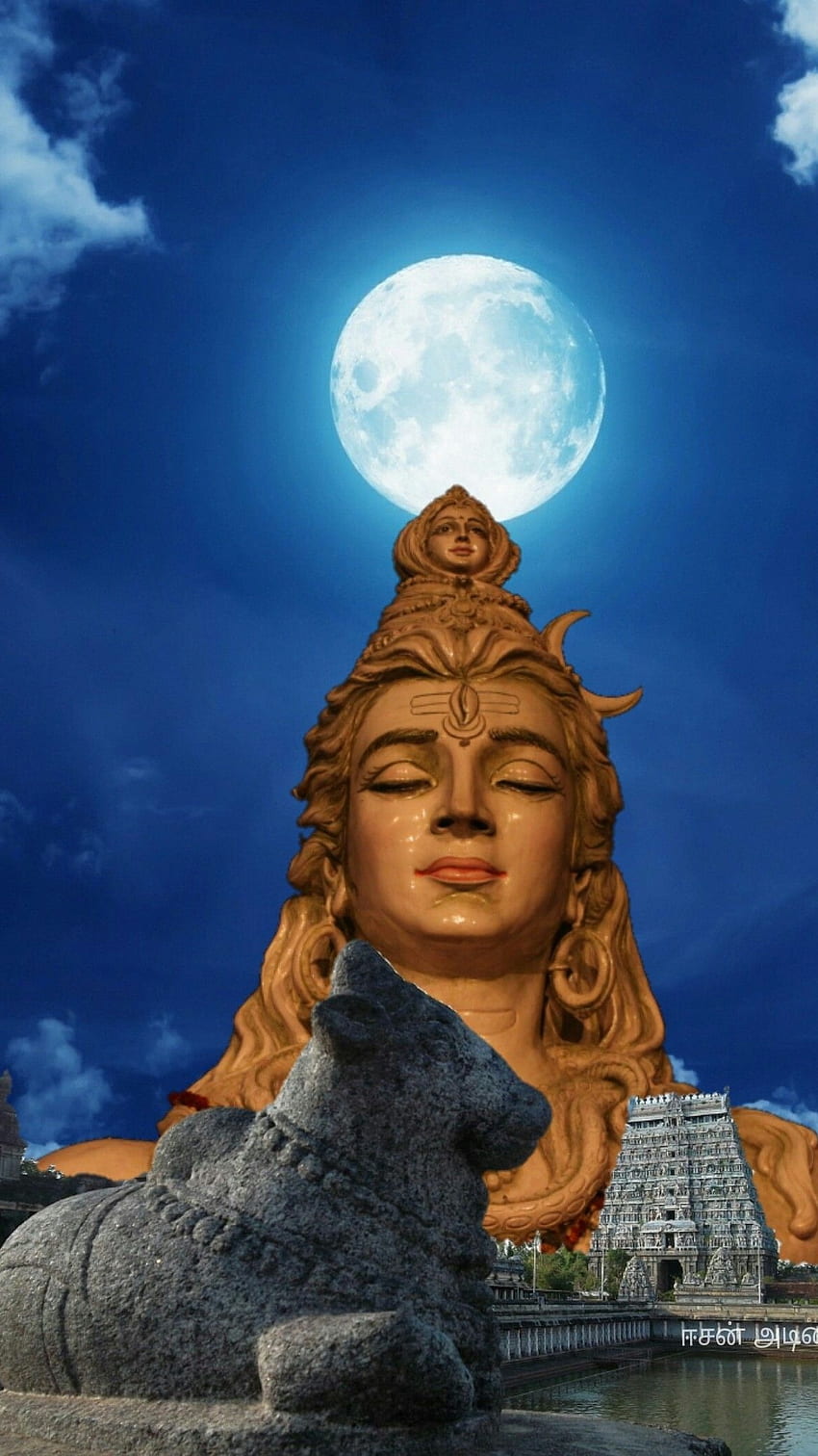 Jay Shri Mahakal, Blue, Background HD phone wallpaper