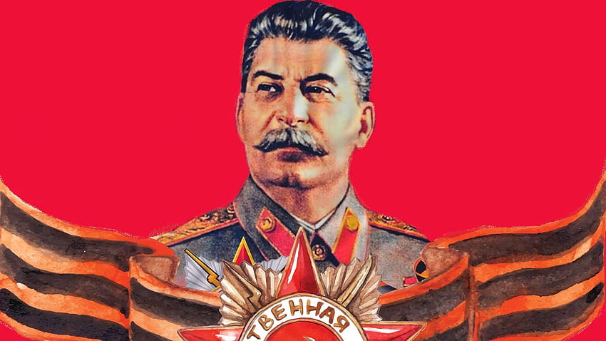 HD wallpaper Machine gun USSR Joseph Stalin Cap The Leader Of  Communism  Wallpaper Flare