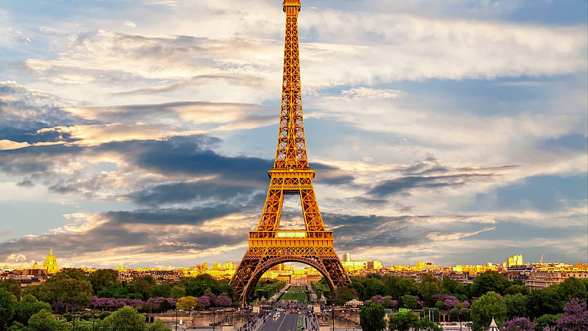 eiffel tower, paris, france, showplace HD wallpaper