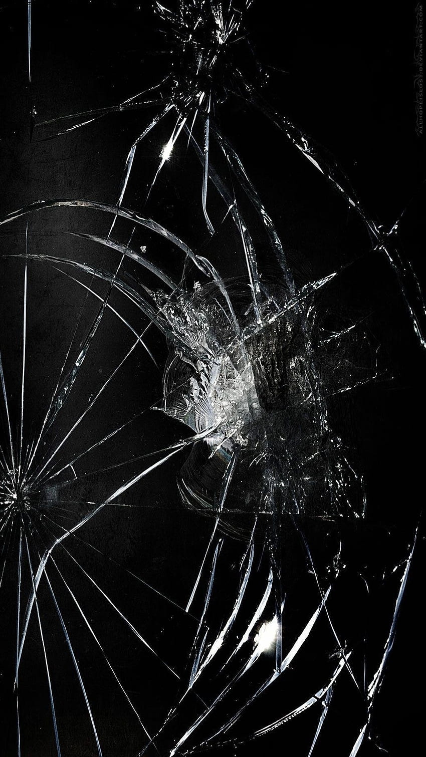 Screen Crack, Glass Broken, Abstract HD phone wallpaper
