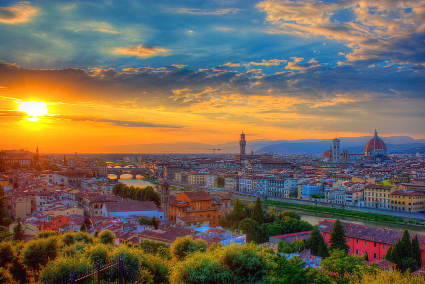 Firenze - Florenz -, Florenz Italien HD-Hintergrundbild