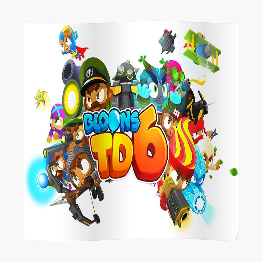 All Tier 5 Towers Unlocked : btd6, bloons tower defence 6 HD wallpaper ...
