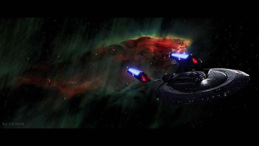 Star Trek Best Of Recreation Star Trek Primo contatto Enterprise E Intro Girato per te - A sinistra dell'Hudson Sfondo HD