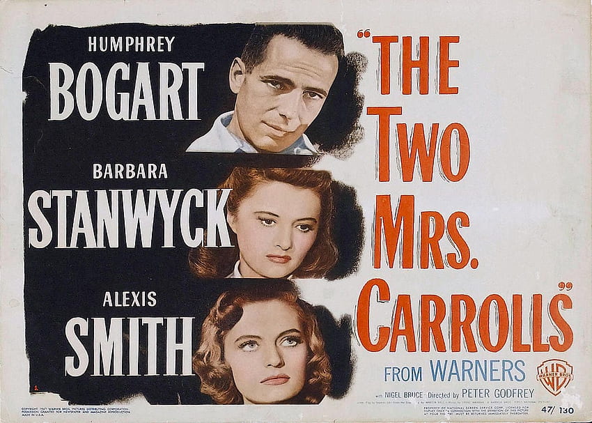 Classic Movies - The Two Mrs Carrolls (1947), Barbara Stanwyck, Humphrey Bogart, Classic Movies, The Two Mrs Carrolls, Alexis Smith HD wallpaper