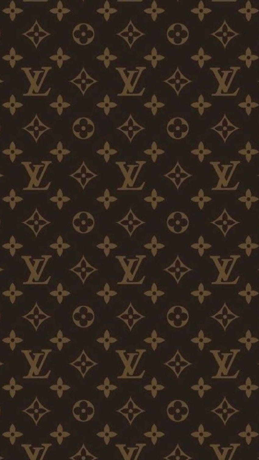 HD wallpaper: patterns, brown, Louis Vuitton, fon