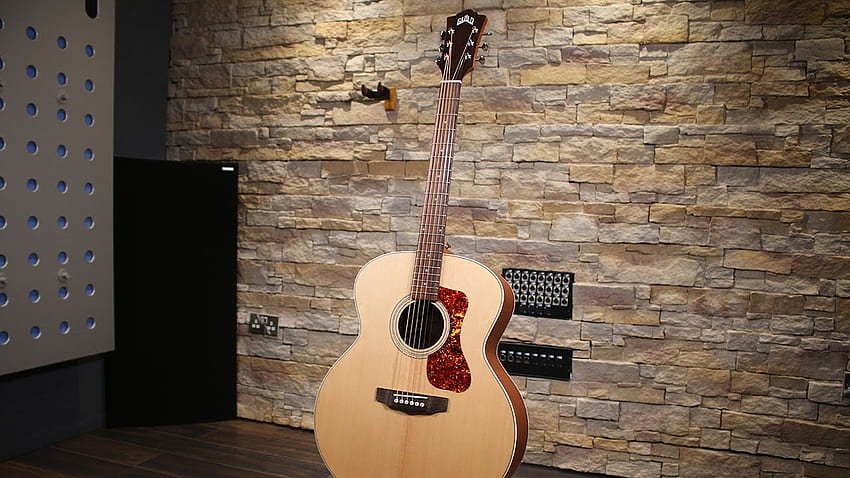 Guild F 240E Review. Music Instrument News, Martin Acoustic Guitar HD wallpaper