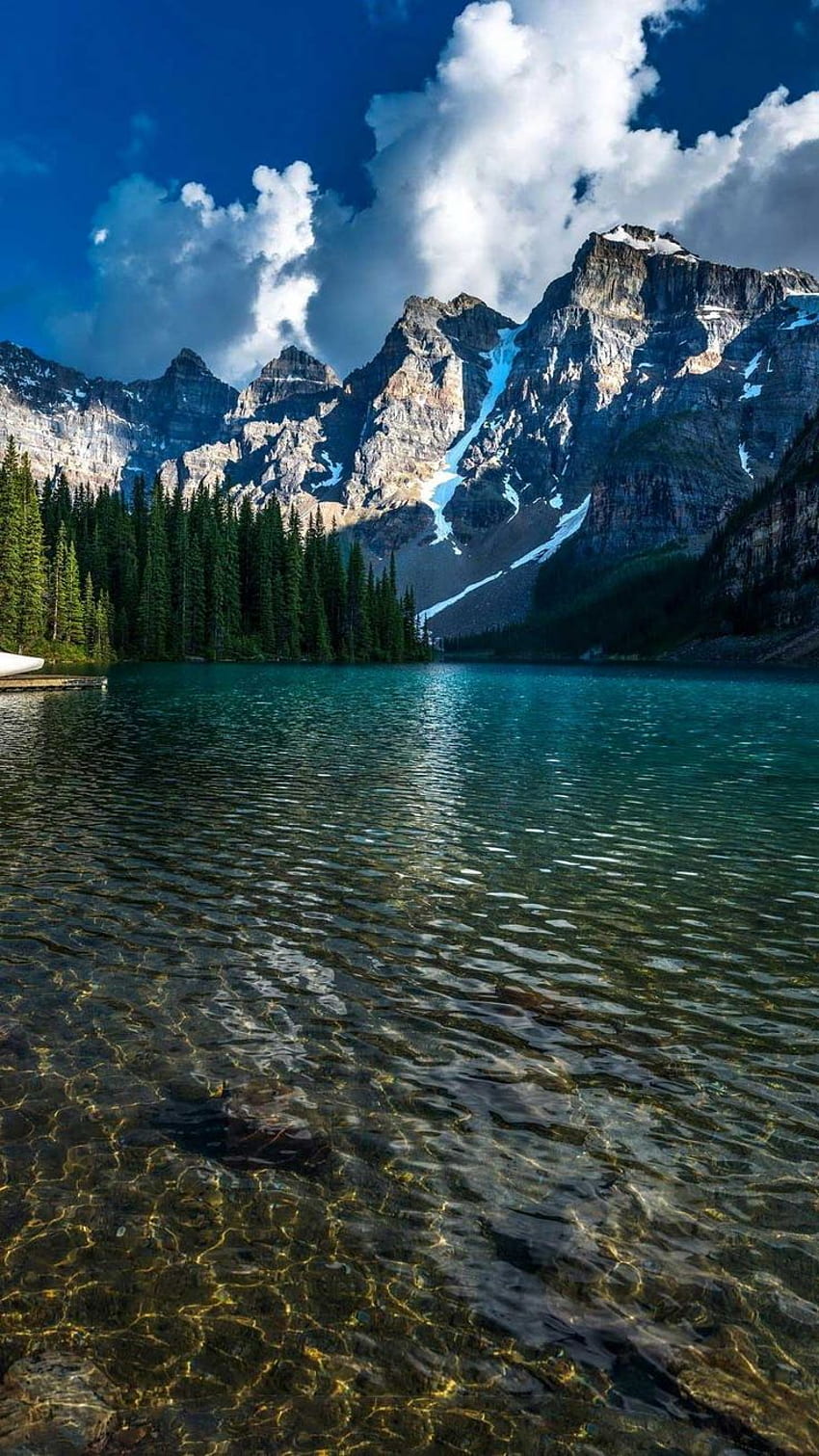 IPhone Canada park lake mountains scenery forests banff . iPhone canada,  canada, iPhone mountains HD phone wallpaper | Pxfuel