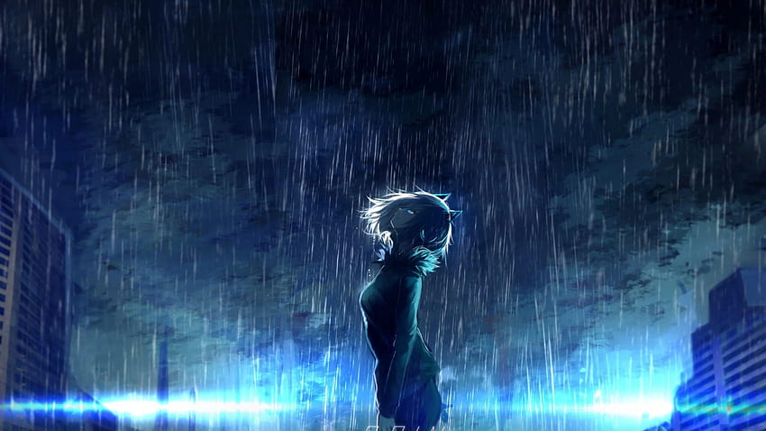 Anime Rain, Dark Rain Sad Anime HD wallpaper | Pxfuel