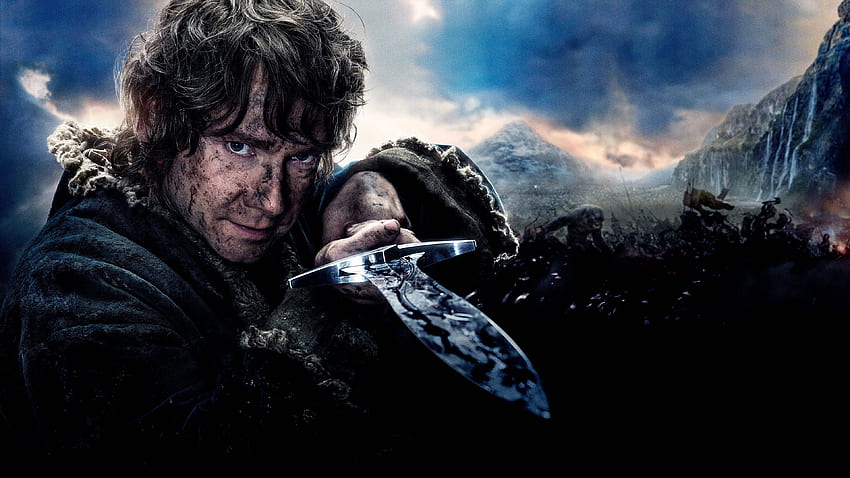 El Hobbit Bilbo Baggins Sting Sword U fondo de pantalla