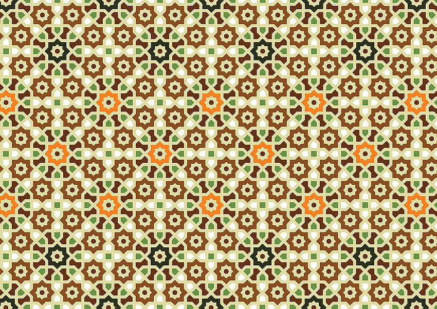 벡터 이슬람 아트 패턴, 이슬람 디자인 HD 월페이퍼