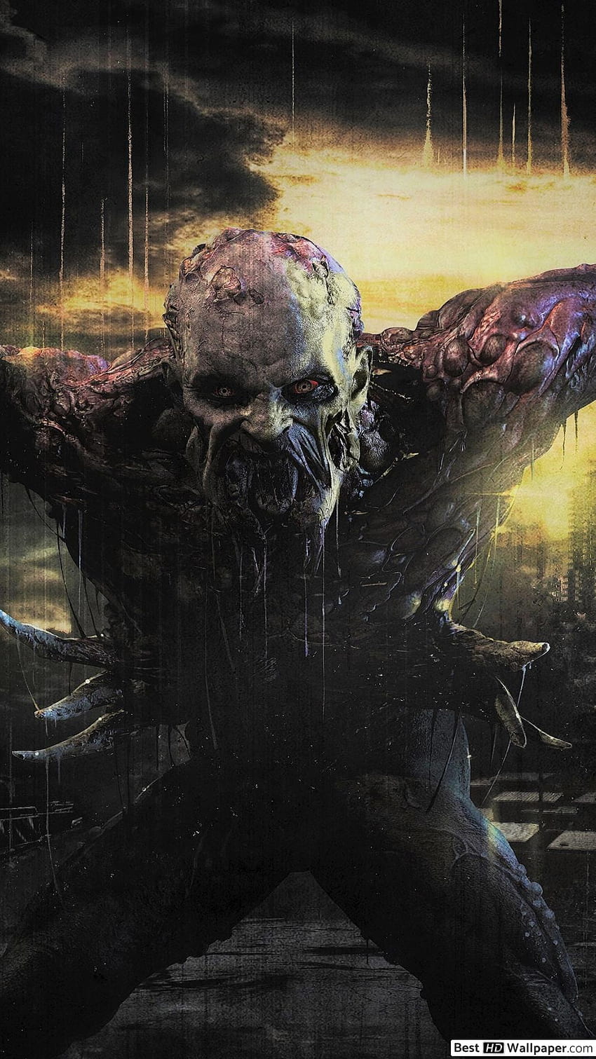 Apple iPhone 7 Plus - Dying Light Zombie HD phone wallpaper