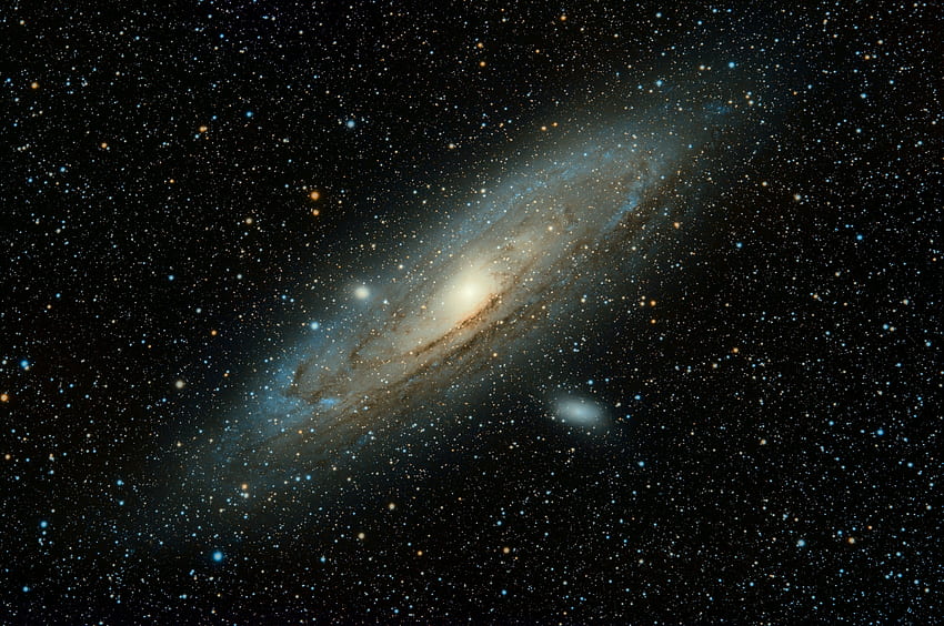 Galaktyka spiralna, ciemność, przestrzeń Tapeta HD