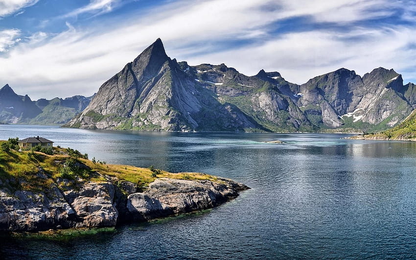 Fjord Norvégien : Fond d'écran HD
