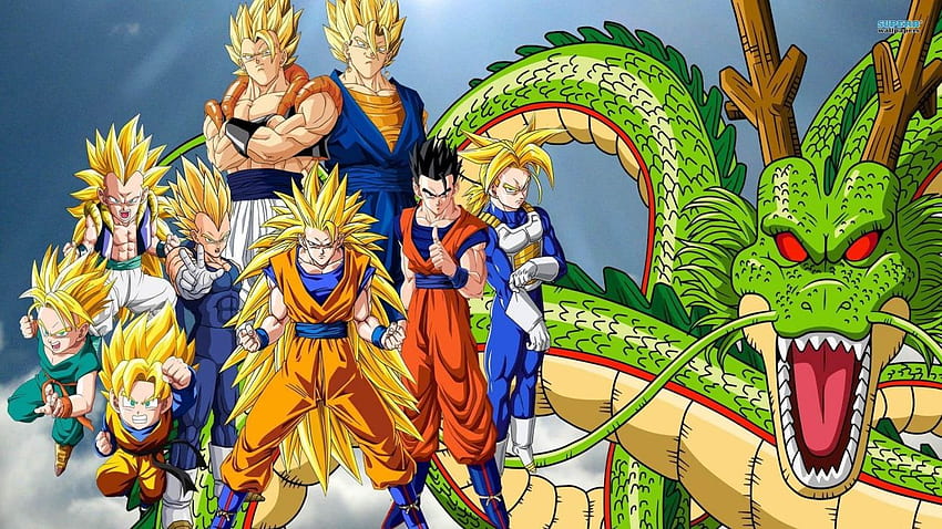Dragon Ball Z Anime Series Group Characters . . 848560, Dragon Ball Z Characters HD wallpaper