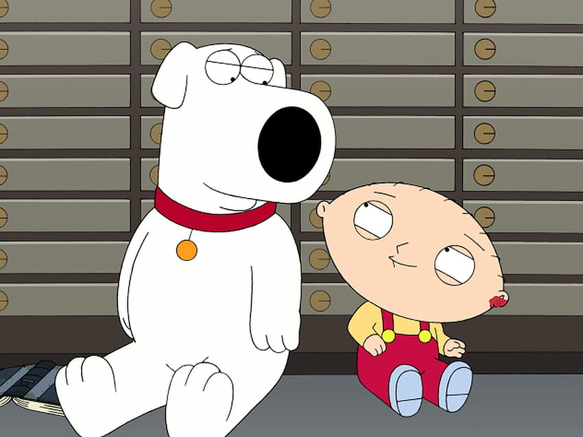 Seth Macfarlane użyczył głosu kilku postaciom — Family Guy Stewie i Brianowi Tapeta HD