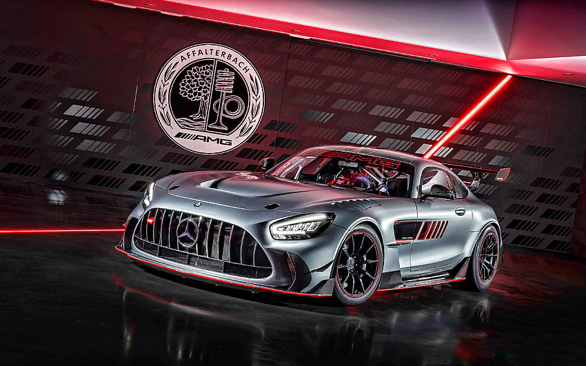 2023, Mercedes-Benz AMG GT Track Series, vista frontal, exterior, hipercarro, AMG GT tuning, supercarro, carros esportivos alemães, Mercedes-Benz papel de parede HD