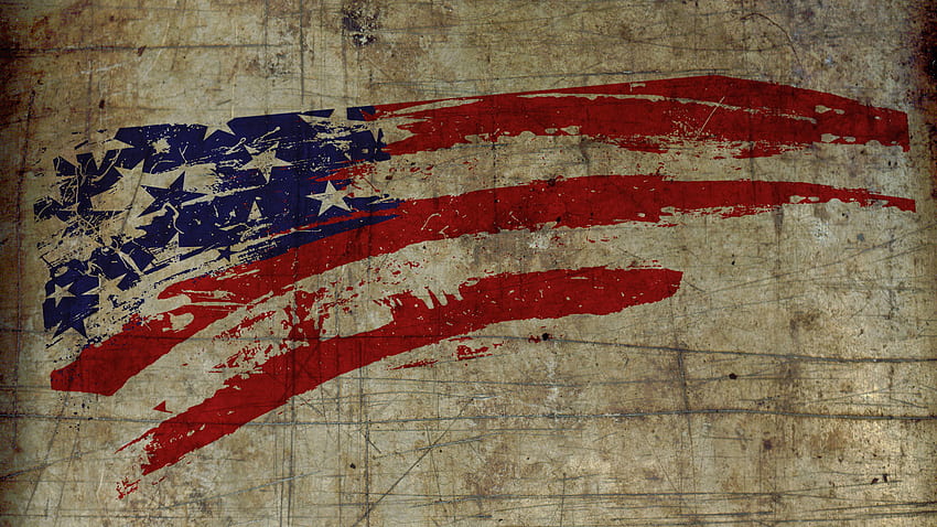 Fajny iPhone z amerykańską flagą - afari Tapeta HD