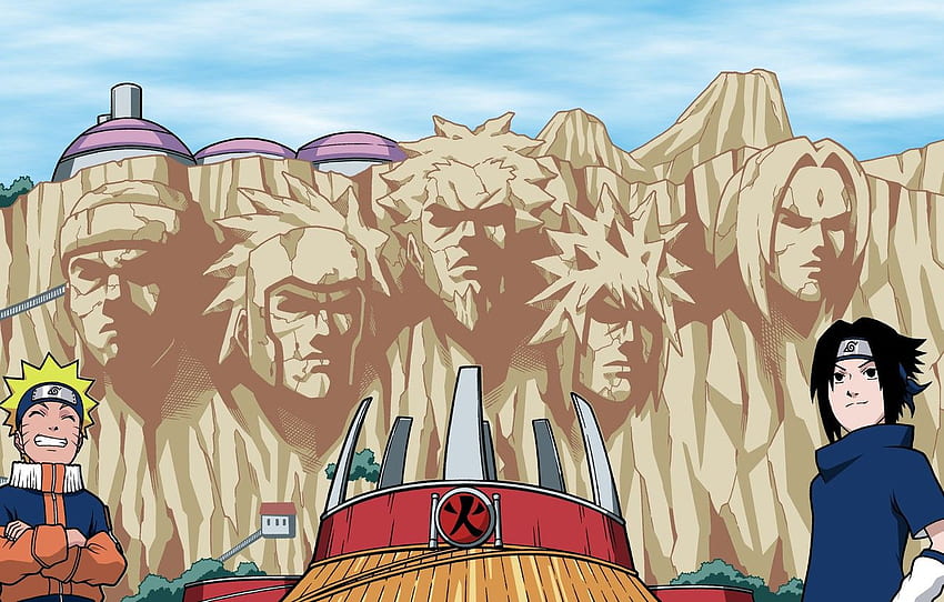 Sakura, Sasuke, team 7, Kakashi, shinobi, jounin, hokage, Konohagakure HD wallpaper