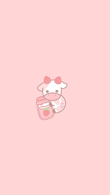 Strawberry cow HD wallpapers | Pxfuel