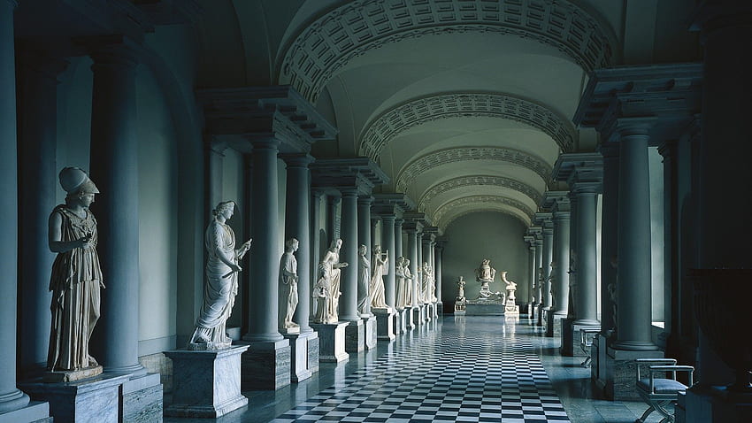 Gustav III's Museum of Antiquities, Stockholm, Sweden HD wallpaper