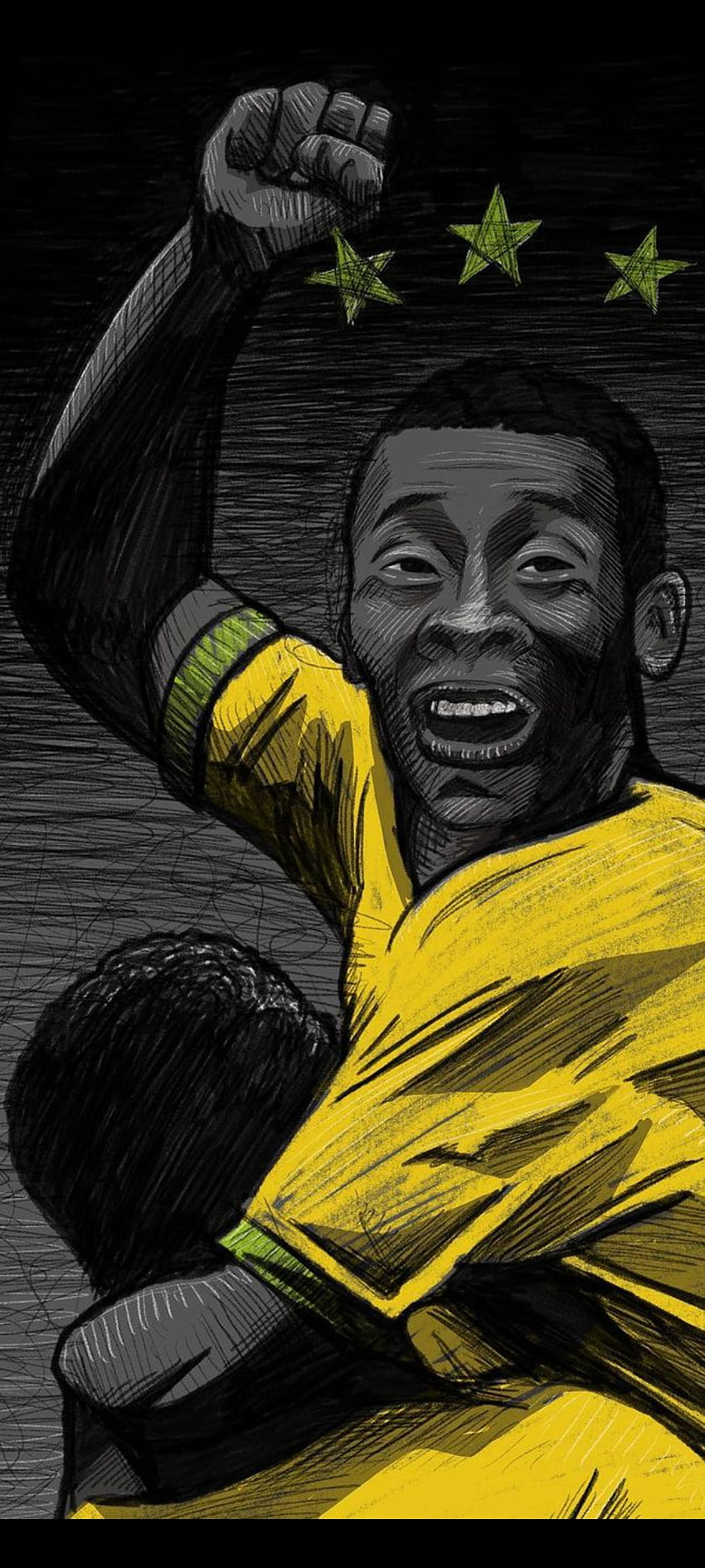 Pelé, leggenda, Brasile, calcio, giocatore Sfondo del telefono HD