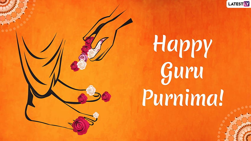 Szczęśliwego Guru Purnimy 2020, pozdrowienia i: cytaty z Vyasa Purnima, i wiadomości, które możesz wysłać swoim nauczycielom jako podziękowanie Tapeta HD