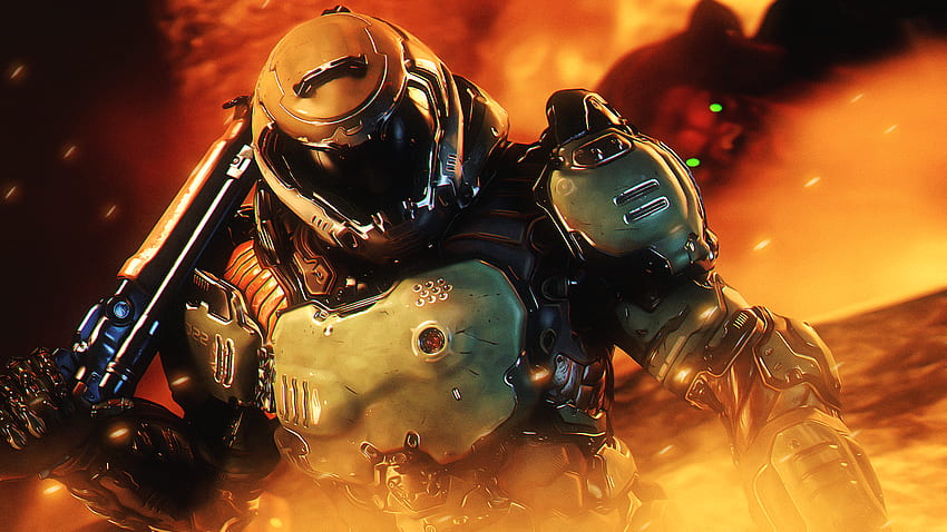 Doom Slayer (Doom 2016) vs Alucard (Hellsing) - Battles HD wallpaper