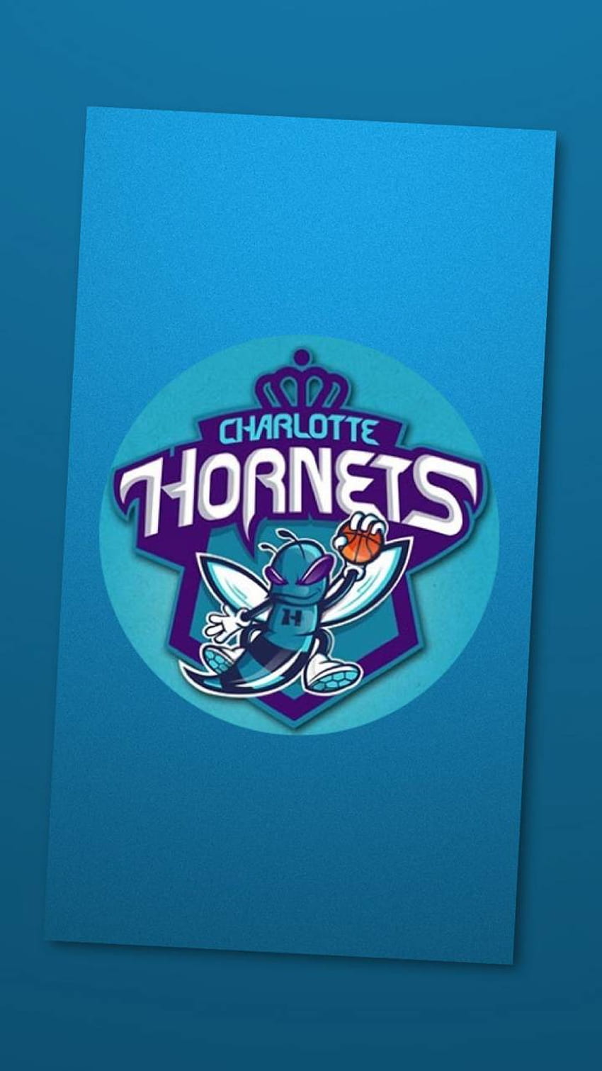 Charlotte Hornets Ge, logo Charlotte Hornets Tapeta na telefon HD