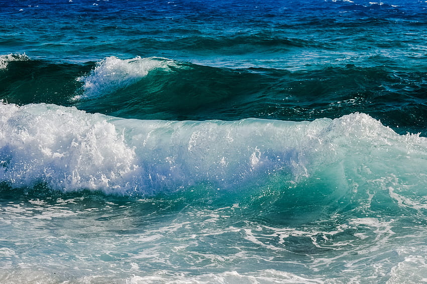 Nature, Sea, Foam, Surf HD wallpaper