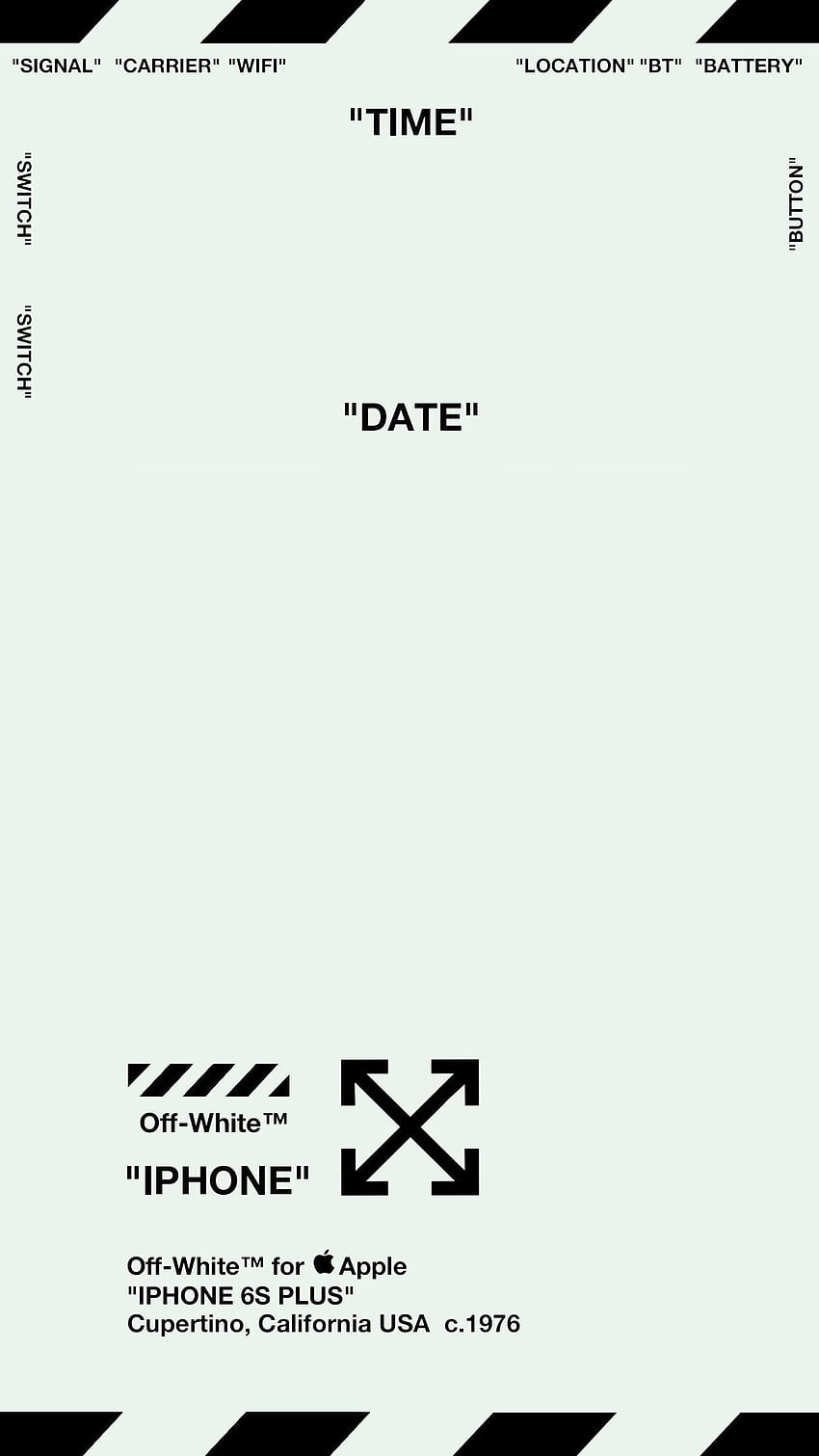 Off White Lock Screen Ver Off White IPhone Background, Off White X HD phone wallpaper