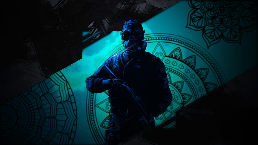 Thatcher, Tom Clancy's Rainbow Six Siege, game, silhouette HD wallpaper