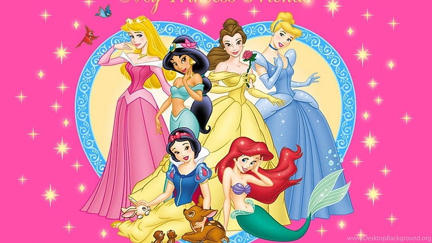 Księżniczka Disneya Ariel Księżniczka Disneya Ariel. Tło Tapeta HD