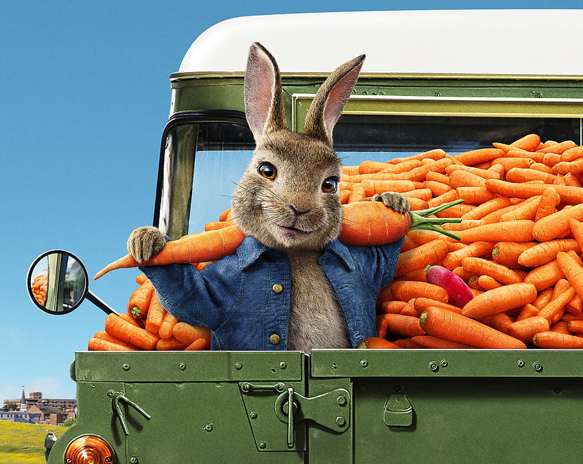 Movie, Peter Rabbit 2: The Runaway, 2020 animation movie HD wallpaper