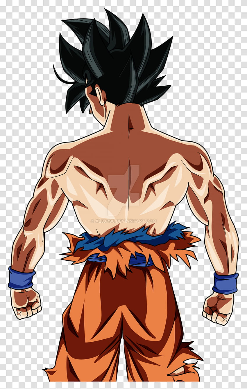 Limit Breaker Goku Goku Ultra Instinct Dark, Back, Person, Human, Hula Transparent Png HD phone wallpaper