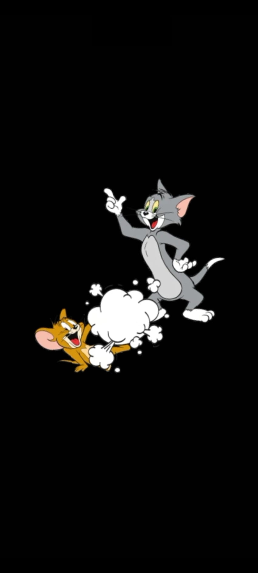 Tom and Jerry, symbol, art, nostalgic, cartoon network, hilarious, cat and mouse, tom and jery, funny HD phone wallpaper