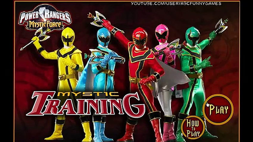 POWER RANGERS MYSTİC FORCE - MYSTİC TRAİNİNG ᴴᴰ- POWER RANGER GAME - Vidéo Dailymotion, Power Rangers Mystic Force Fond d'écran HD
