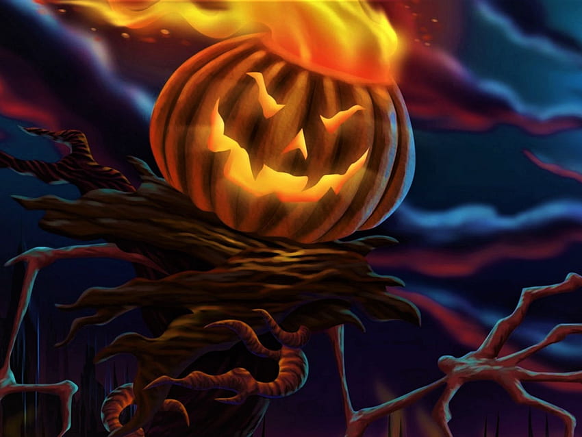 Darkness, Jack Skellington, Halloween, Creative Arts, Anime, Halloween Jack Skeleton HD wallpaper