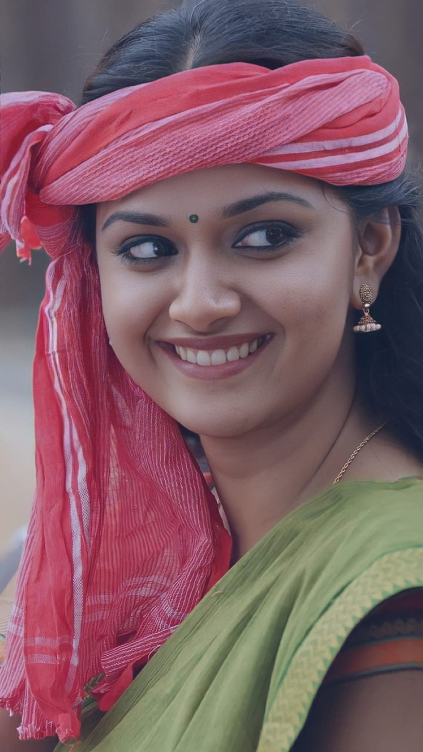 Keerthi Suresh, tamil actress HD phone wallpaper