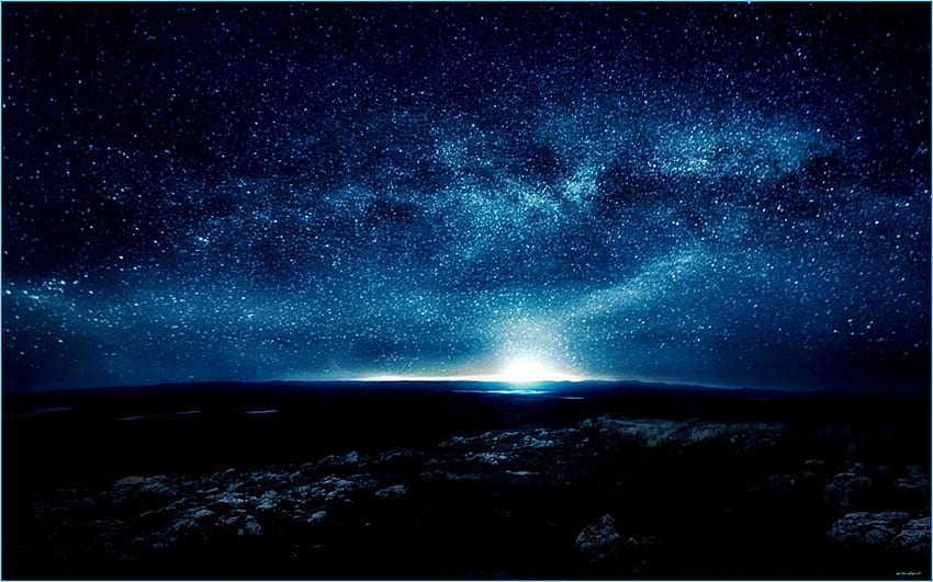 Beautiful Starry Night Sky - night star HD wallpaper